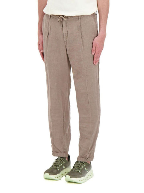 Pantalone 40weft chino con elastico Uomo - Beige