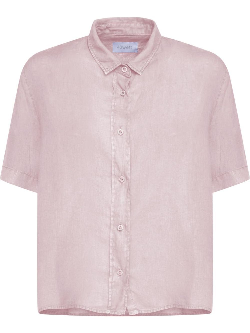 Camicia 40weft svasata m/m Donna - Rosa