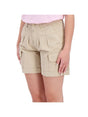 Bermuda 40weft cargo corto Donna - Beige