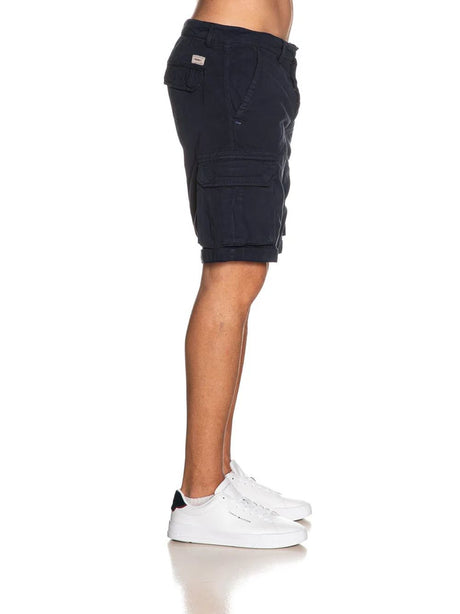 Bermuda 40weft cargo regular fit old Uomo - Blu