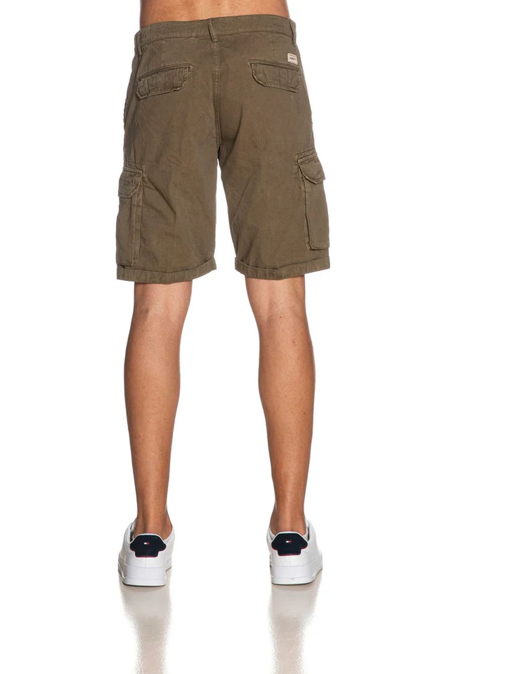 Bermuda 40weft cargo regular fit old Uomo - Verde