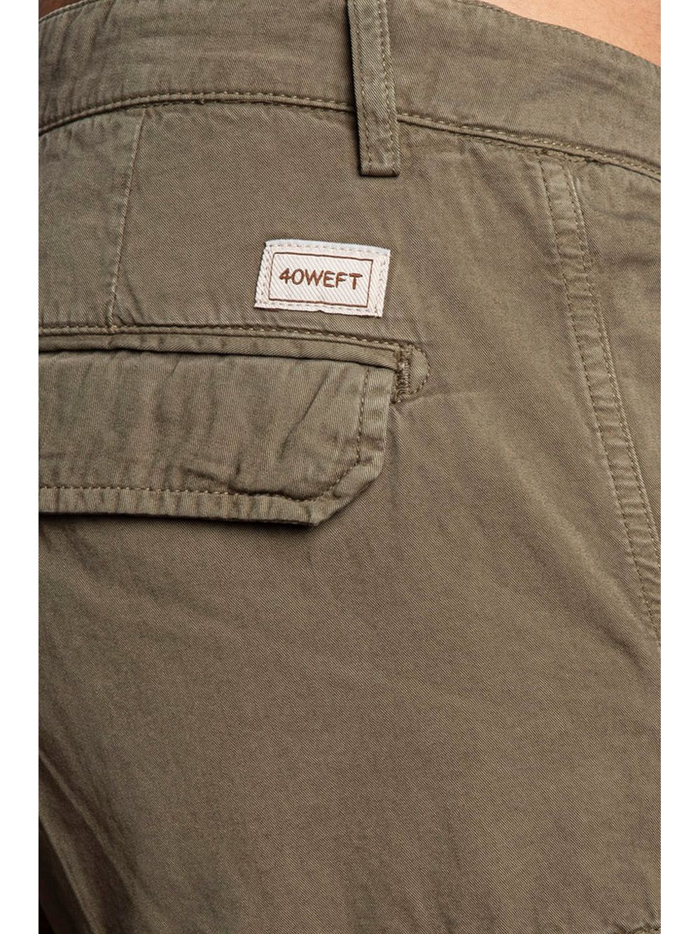 Bermuda 40weft cargo regular fit old Uomo - Verde