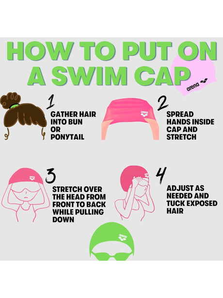 Cuffia Arena UNIX II JR Unisex Bambino - Rosa