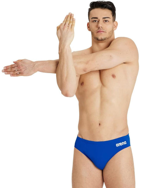 Costume Sportivo Arena MEN'S TEAM SWIM BRIEFS SOLID Uomo - Blu
