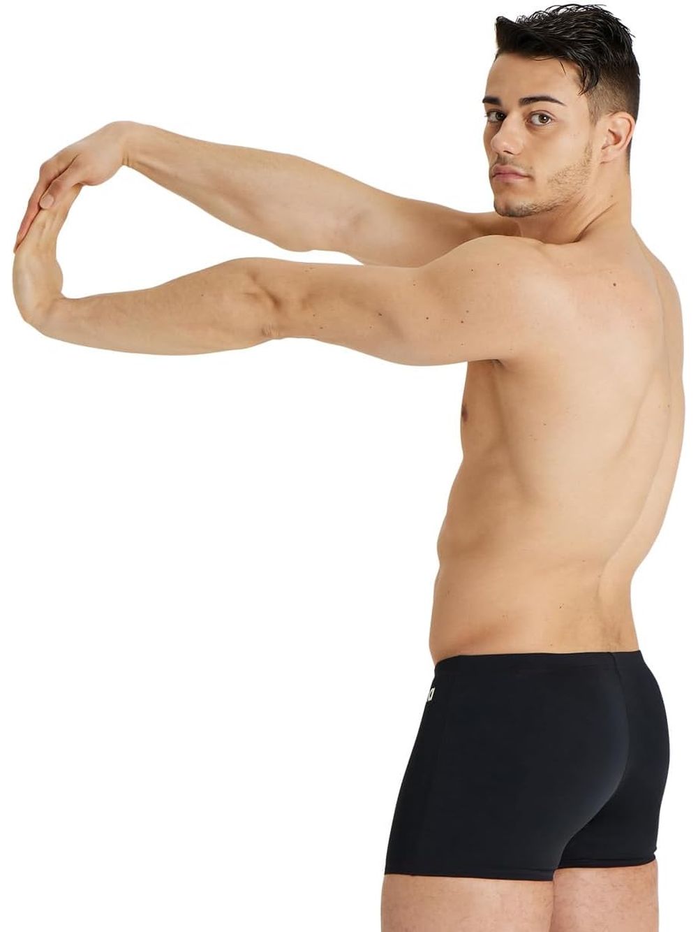 Costume Sportivo Arena MEN'S TEAM SWIM SHORT SOLID Uomo - Bianco e Nero