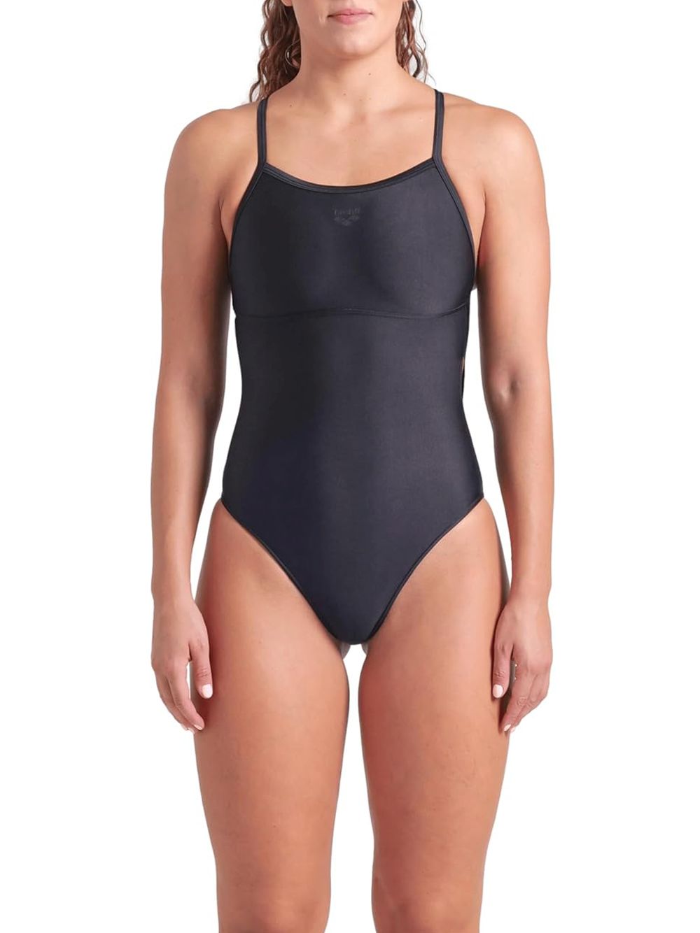 Costume Sportivo Arena W ARENA SOLID SWIMSUIT LIGHTDROP BACK B Donna - Nero