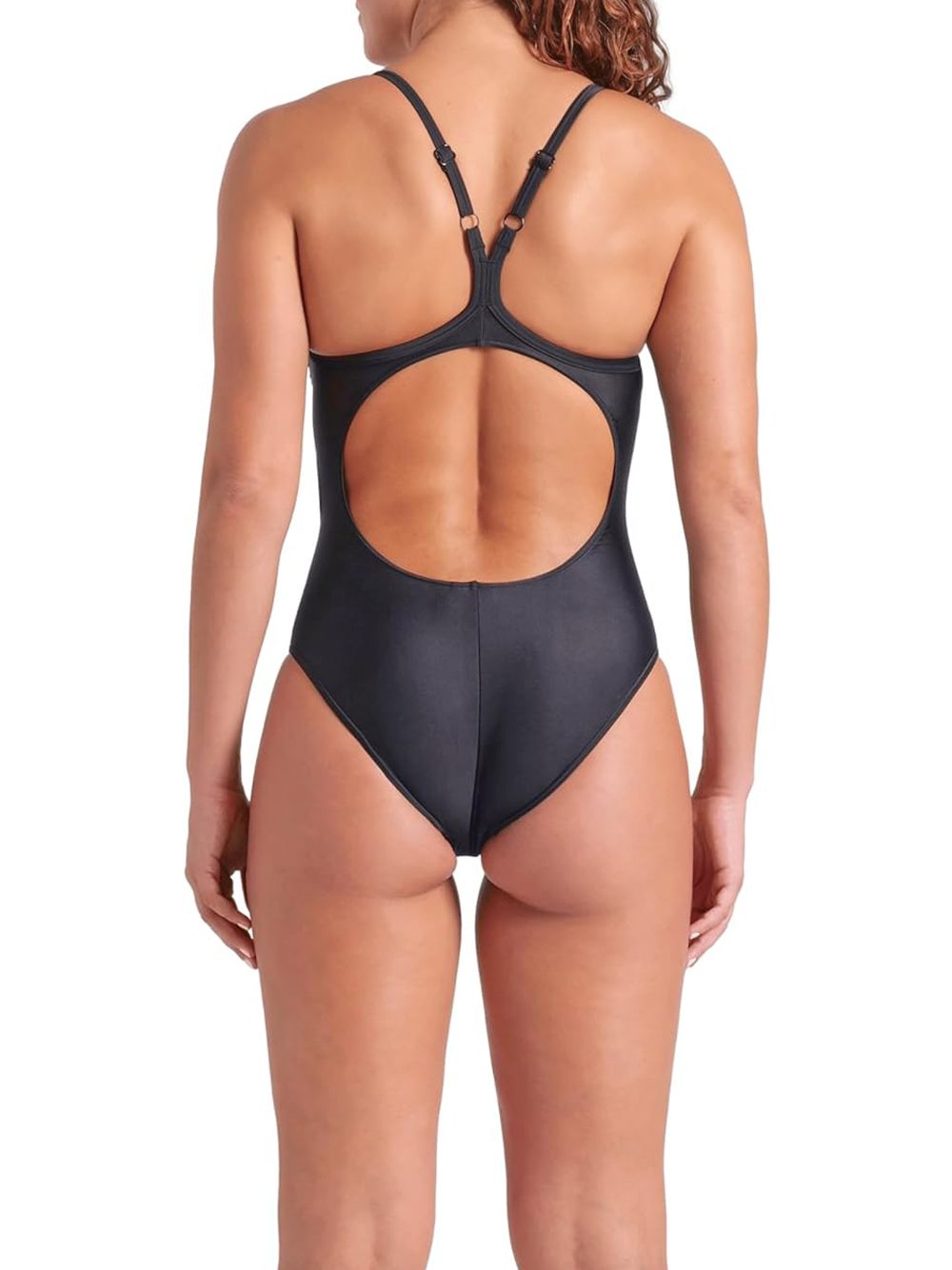 Costume Sportivo Arena W ARENA SOLID SWIMSUIT LIGHTDROP BACK B Donna - Nero