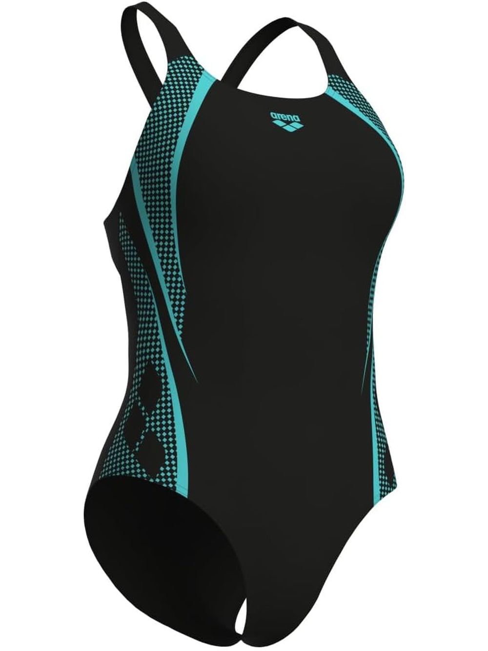 Costume Sportivo Arena WOMEN'S SWIM PRO BACK GRAPHIC Donna - Nero