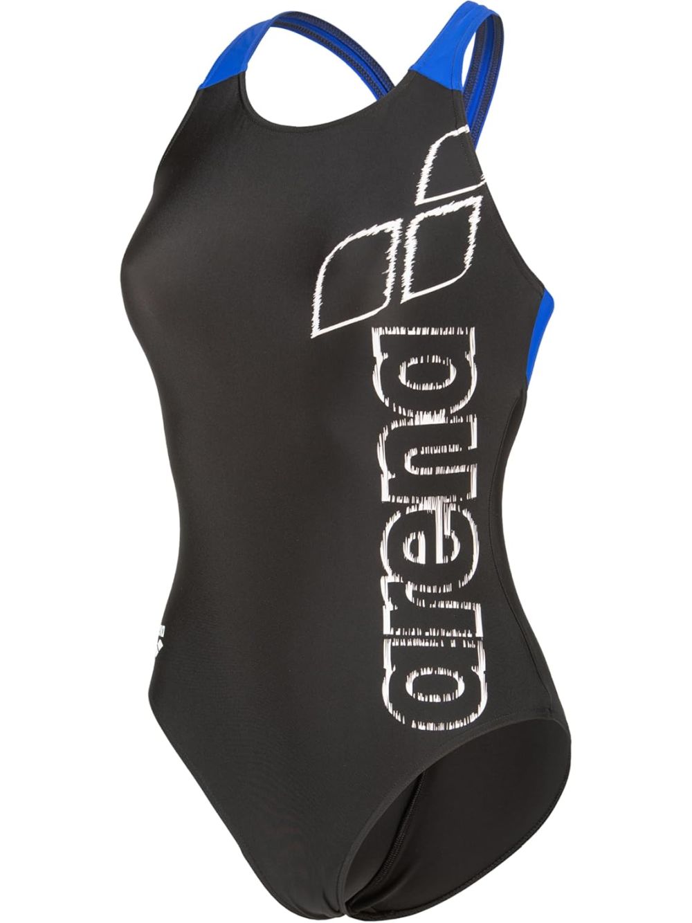 Costume Sportivo Arena WOMEN'S ARENA SCRATCHY SWIMSUIT V BACK Donna - Nero
