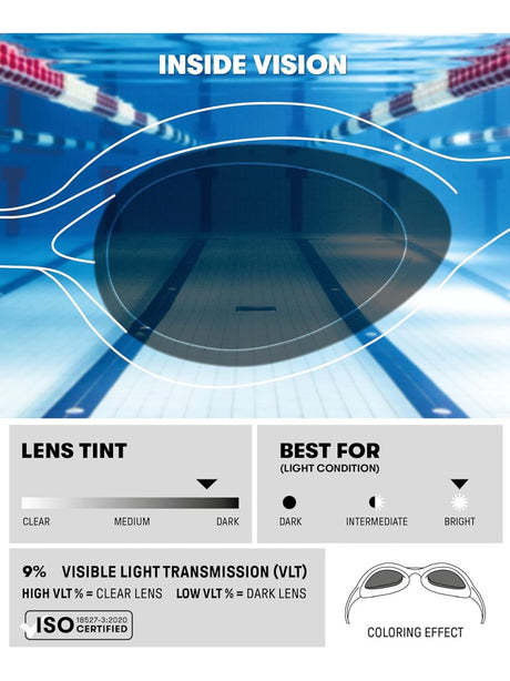 Occhiali - Occhialini Arena SPIDER JR MIRROR Unisex Bambino - Rosa