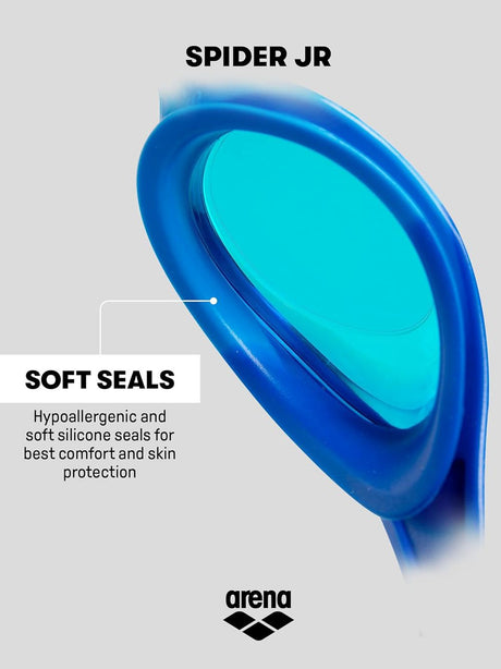 Occhiali - Occhialini Arena SPIDER JR MIRROR Unisex Bambino - Nero