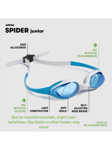 Occhiali - Occhialini Arena SPIDER JR Unisex Bambino - Nero