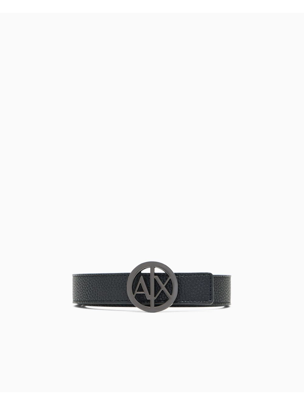 Cinta Armani con ardiglione con logo Donna - Nero