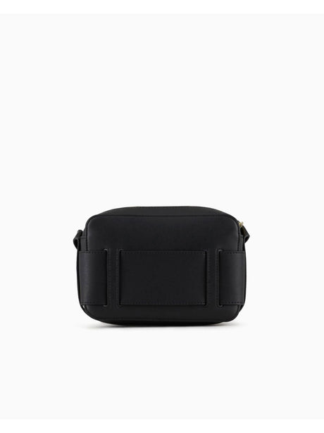 Borsa Armani Camera case con tracolla regolabile Donna - Nero