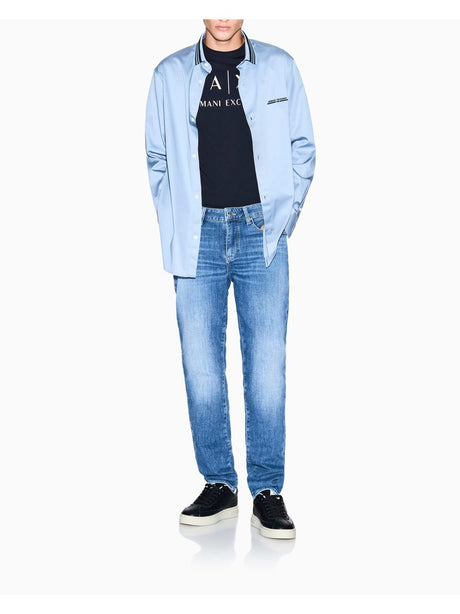 Jeans Armani Skinny in denim Uomo - Denim