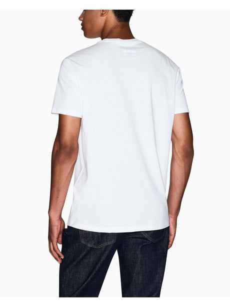 T-shirt Armani regular fit Icon Uomo - Bianco