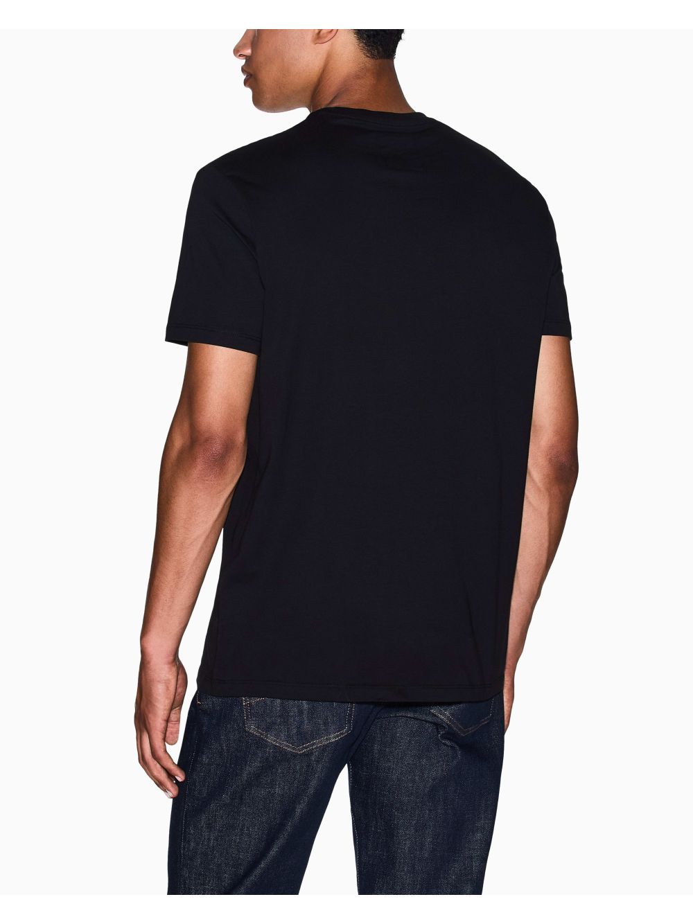T-shirt Armani regular fit Icon Uomo - Nero