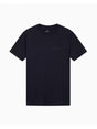 T-shirt Armani Regular Fit in Jersey di Cotone Uomo - Navy