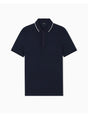 Polo Armani slim fit con inserto sui bottoni Uomo - Navy