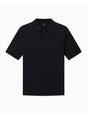 Polo Armani regular fit in cotone mercerizzato Uomo - Nero