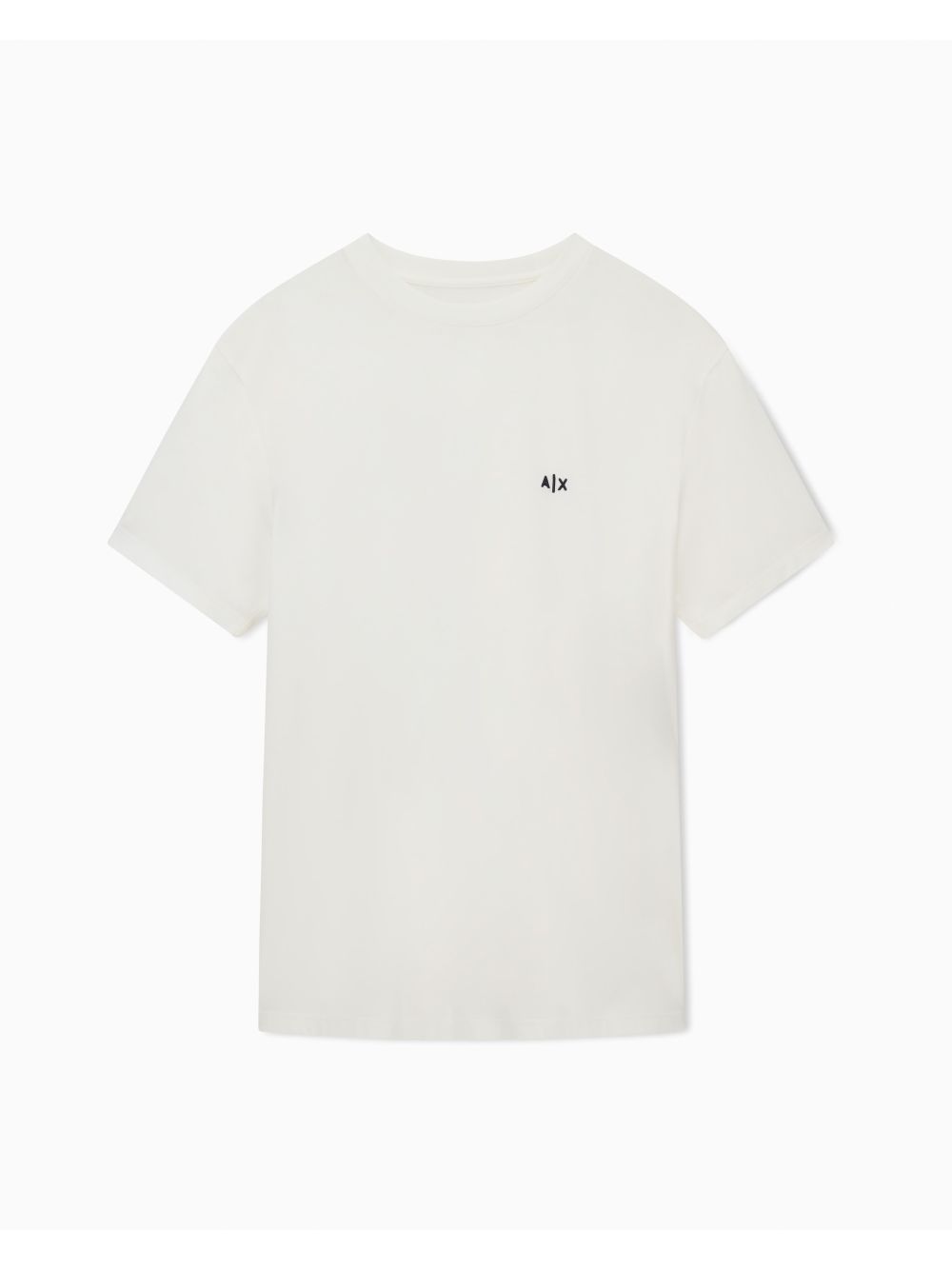 T-shirt Armani Regular Fit in Jersey di Cotone Uomo - Bianco