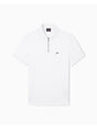 Polo Armani in tessuto tecnico Uomo - Bianco