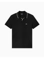 Polo Armani Classica in Piqué di Cotone Traspirante Uomo - Nero