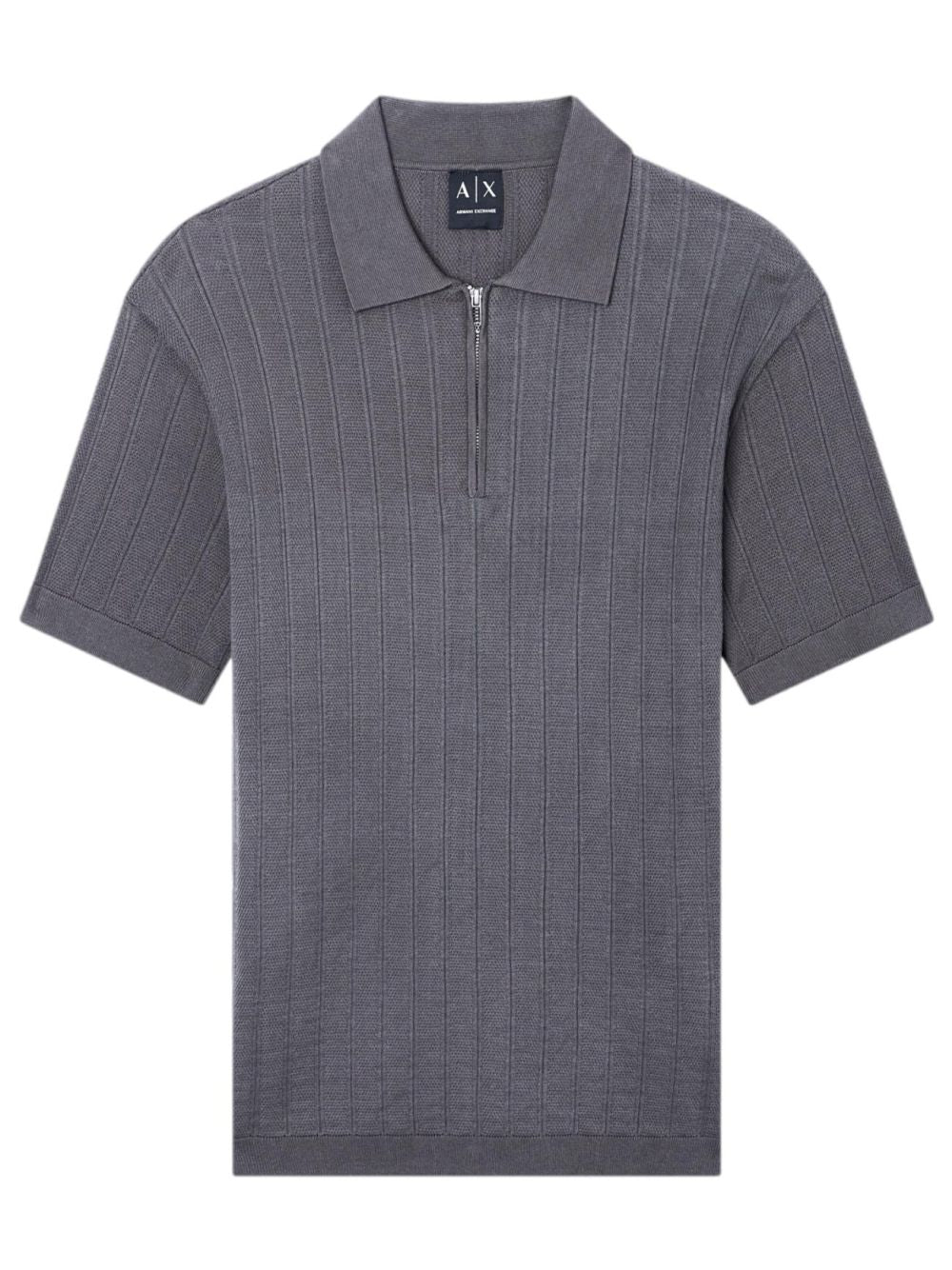 Pullover Armani in Maglia di Cotone Essential Uomo - Verde
