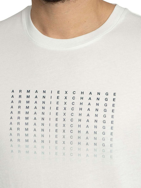 T-shirt Armani Slim fit in cotone Uomo - Bianco