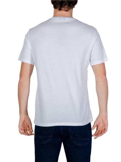 T-shirt Armani Slim fit in cotone Uomo - Bianco