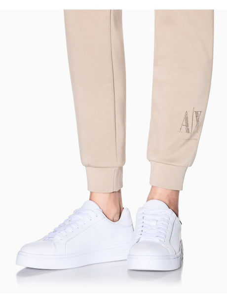 Pantalone Armani jogger Icon Donna - Beige