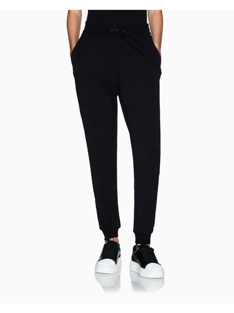 Pantalone Armani jogger Icon Donna - Nero