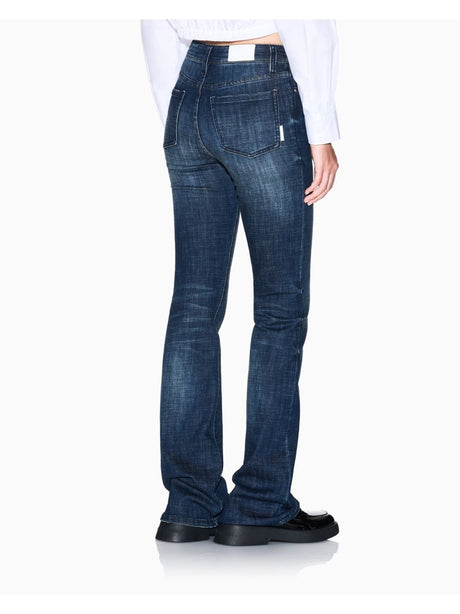 Jeans Armani Flared in cotone Donna - Denim