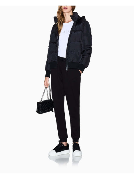 T-shirt Armani regular fit con logo glitterato Donna - Bianco