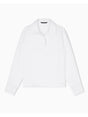 Camicia Armani Casual in Popeline di Lino Donna - Bianco