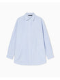 Camicia Armani a Righe Donna - Celeste