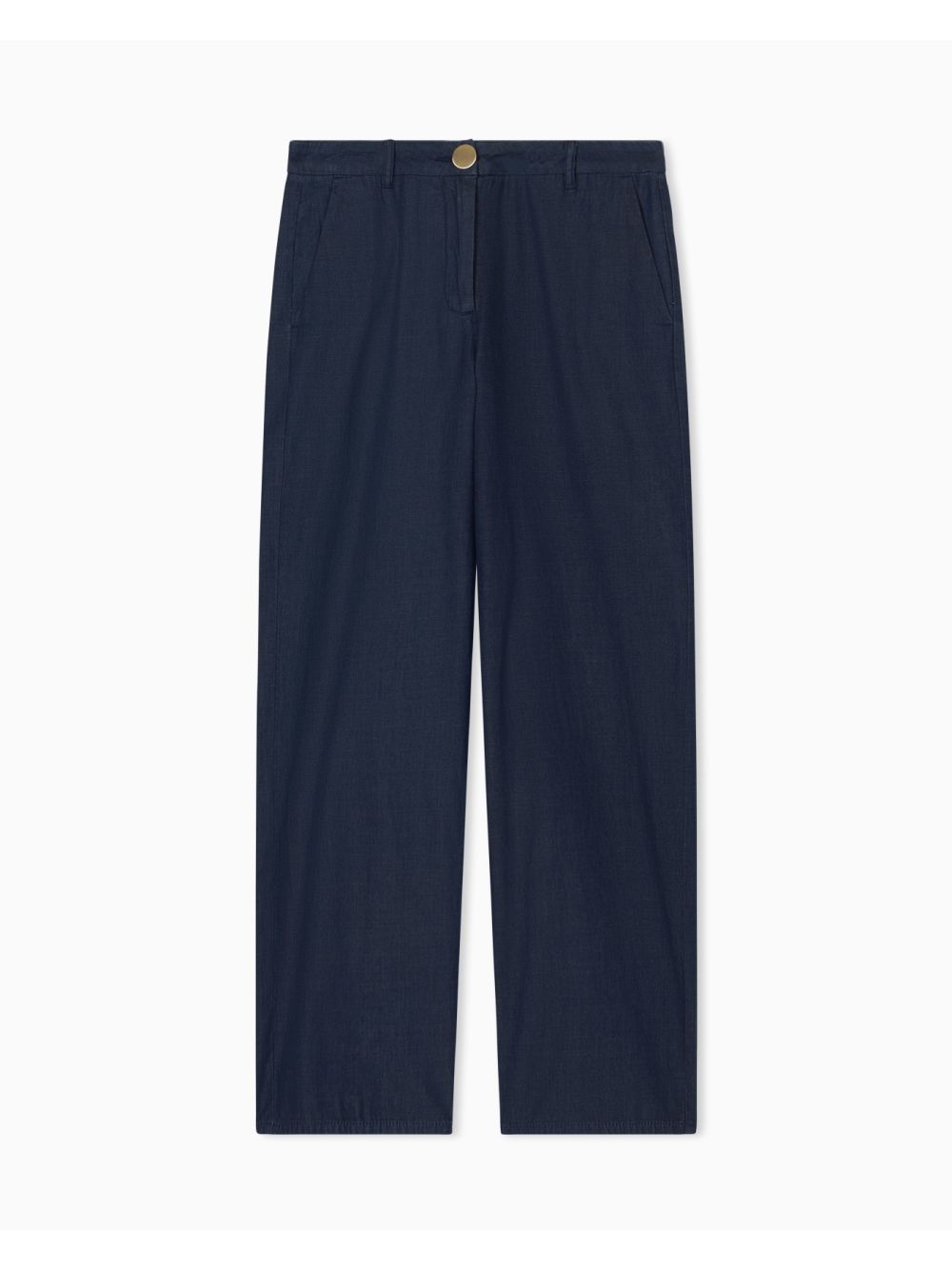Pantalone Armani in tessuto tecnico Donna - Denim