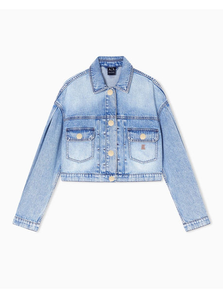 Giubbino Armani in cotone Donna - Denim