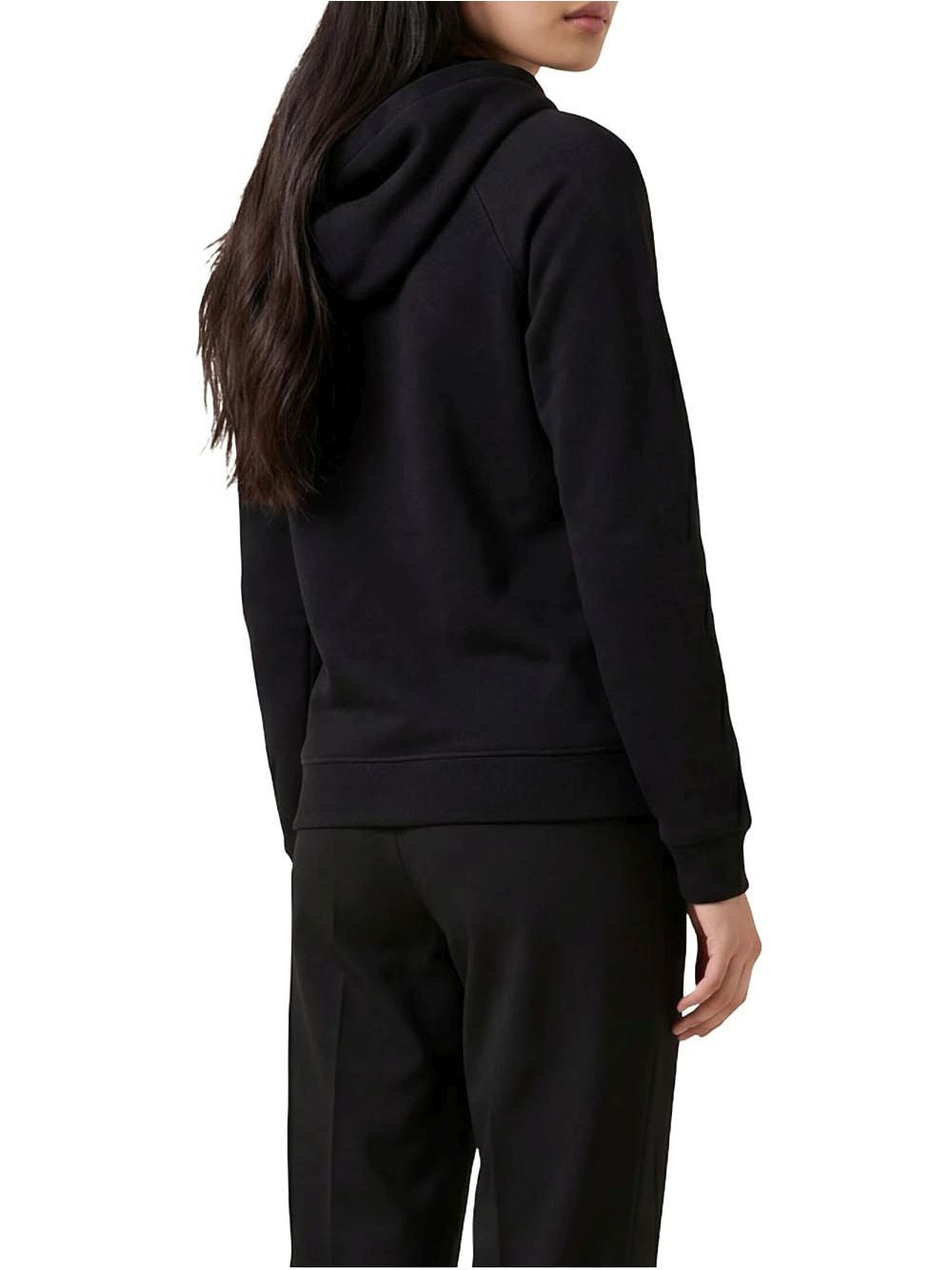 Felpa Armani Zip-up in tessuto misto Donna - Nero