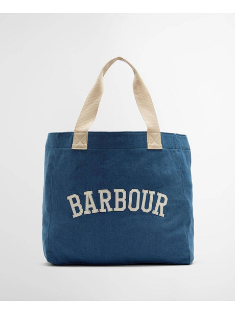 Borsa Barbour emily denim tote Donna - Denim