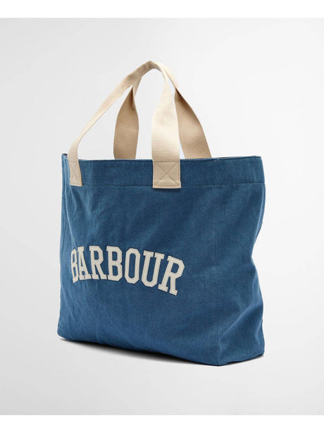 Borsa Barbour emily denim tote Donna - Denim