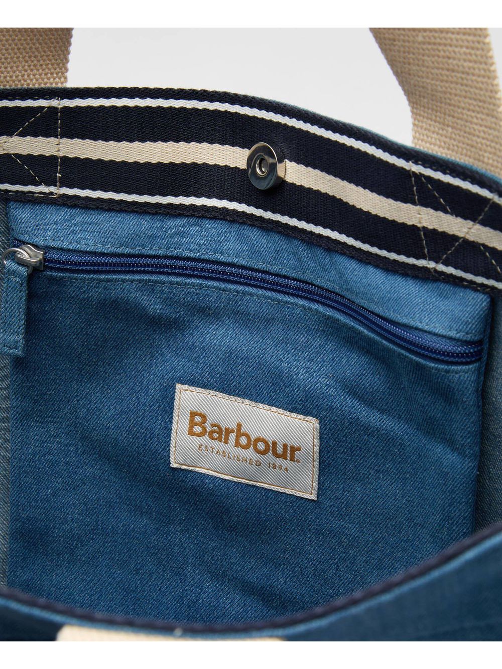 Borsa Barbour emily denim tote Donna - Denim