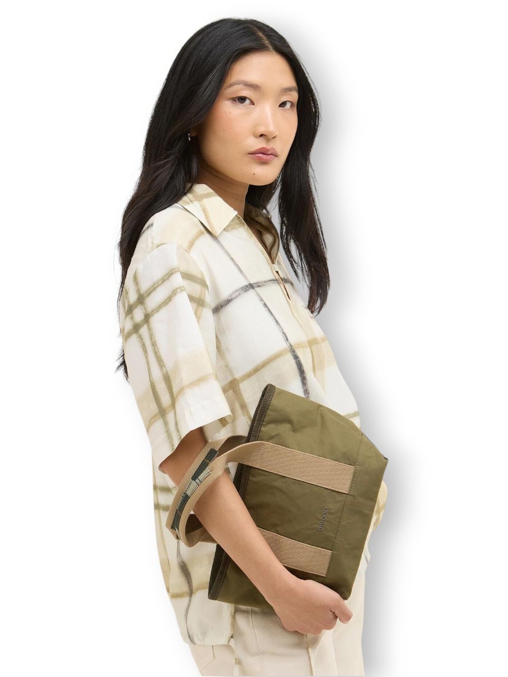 Borsa Barbour mini mya tote Donna - Verde