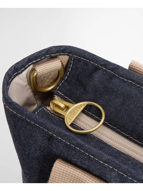 Borsa Barbour mini mya denim Donna - Blu