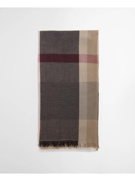 Sciarpa Barbour esther multi wear Donna - Marrone