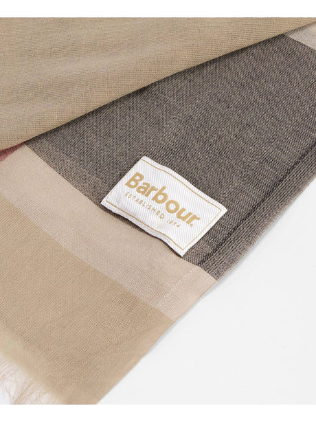 Sciarpa Barbour esther multi wear Donna - Marrone