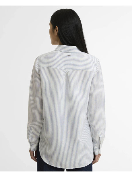 Camicia Barbour marine Donna - Celeste