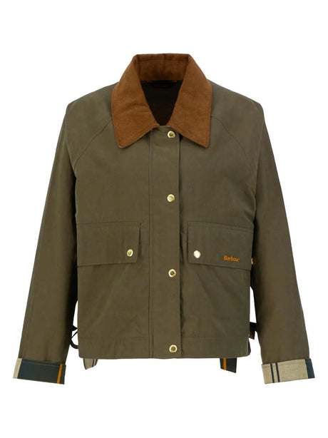 Giubbotto Barbour medland antipioggia Donna - Verde
