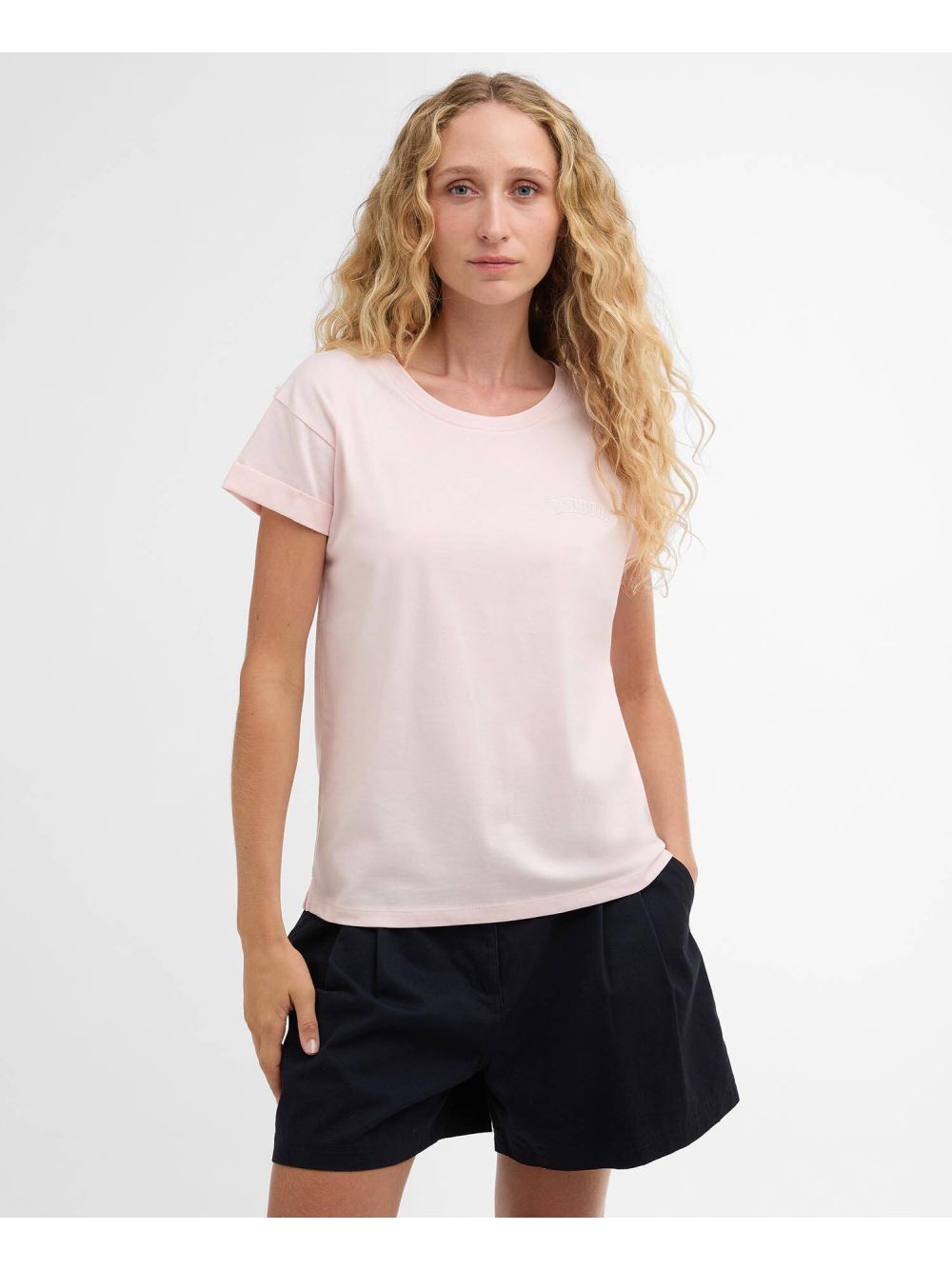 T-shirt Barbour bede Donna - Rosa