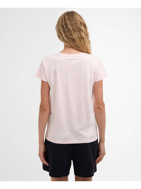 T-shirt Barbour bede Donna - Rosa
